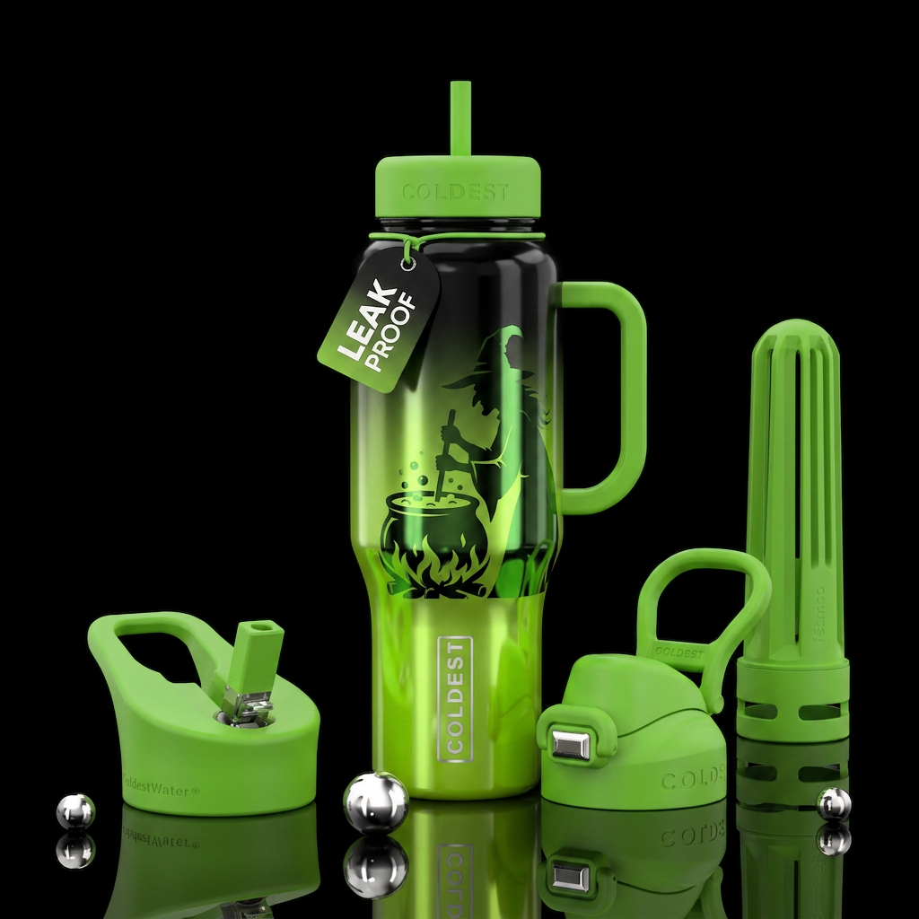 Brew-tiful Day water bottle design