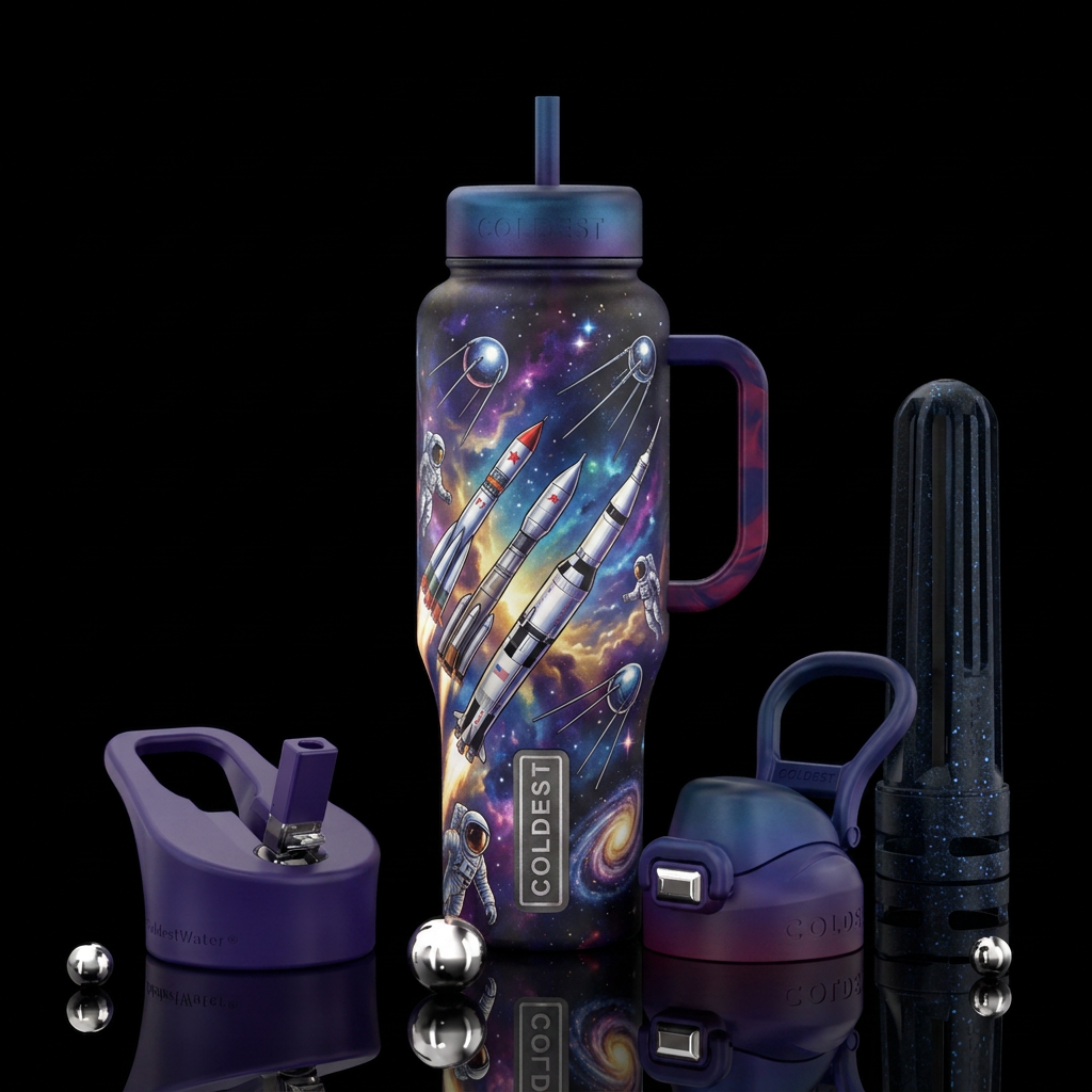 Photon Finish water bottle design