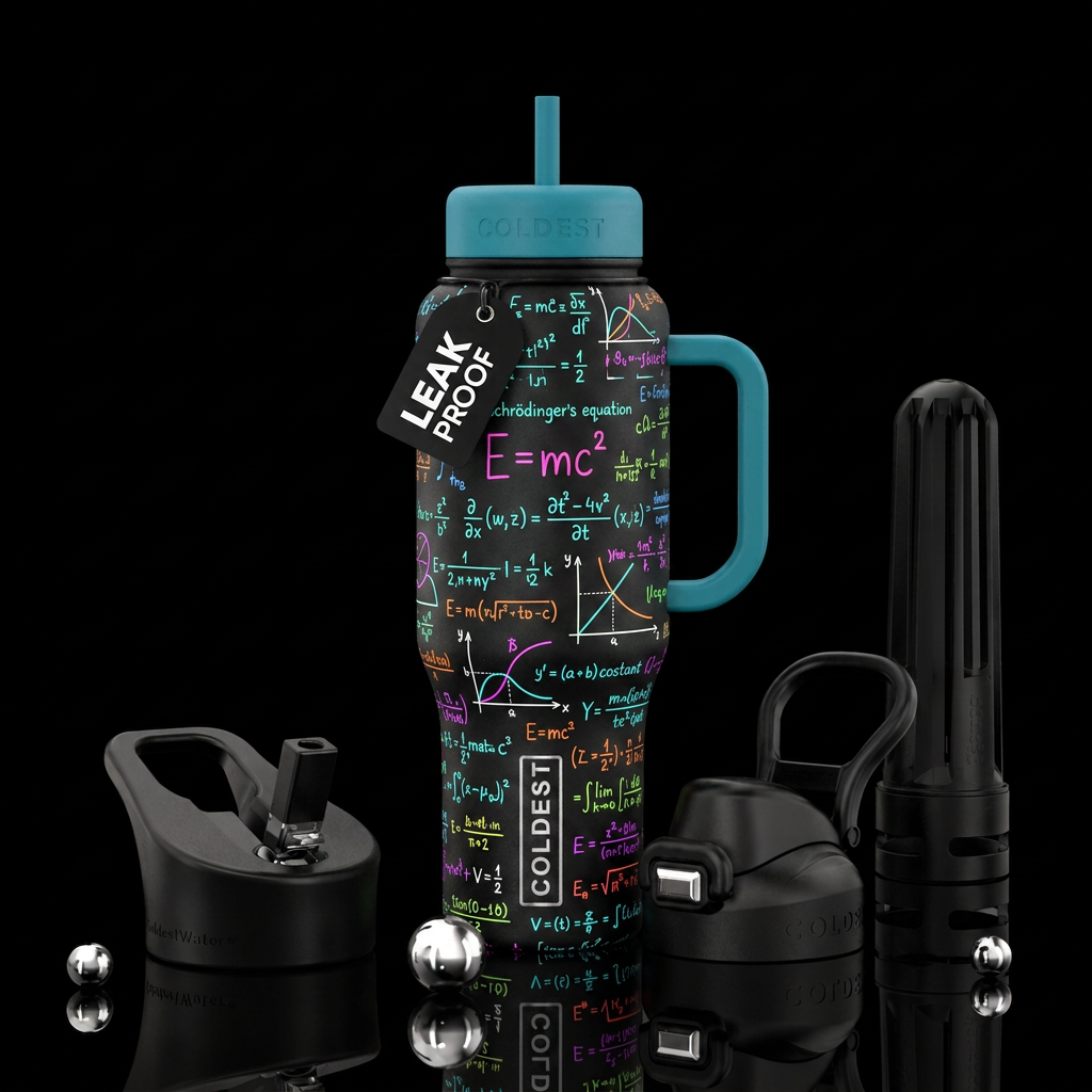 Math isn’t Mathin water bottle design