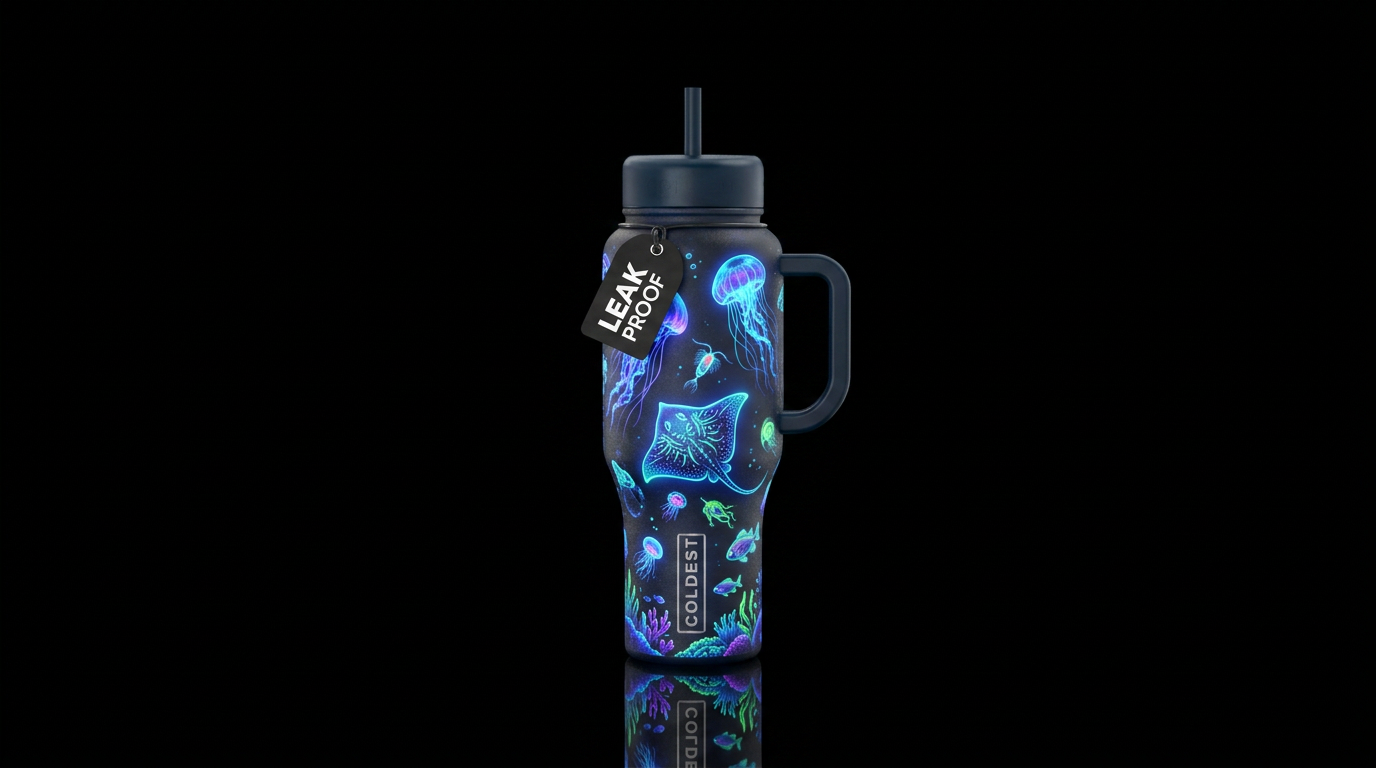 make the glow jellyfish bottle, but add a glow sti... water bottle design