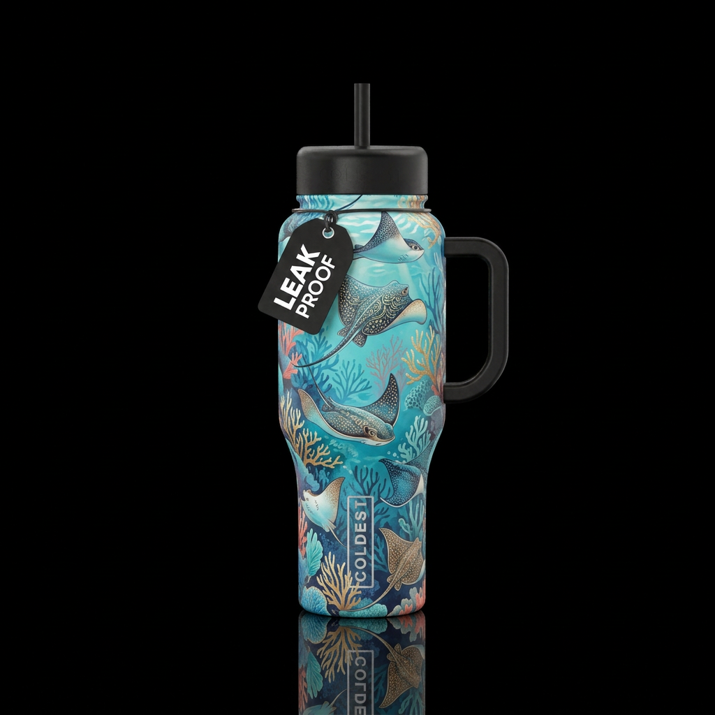 Stingrays water bottle design