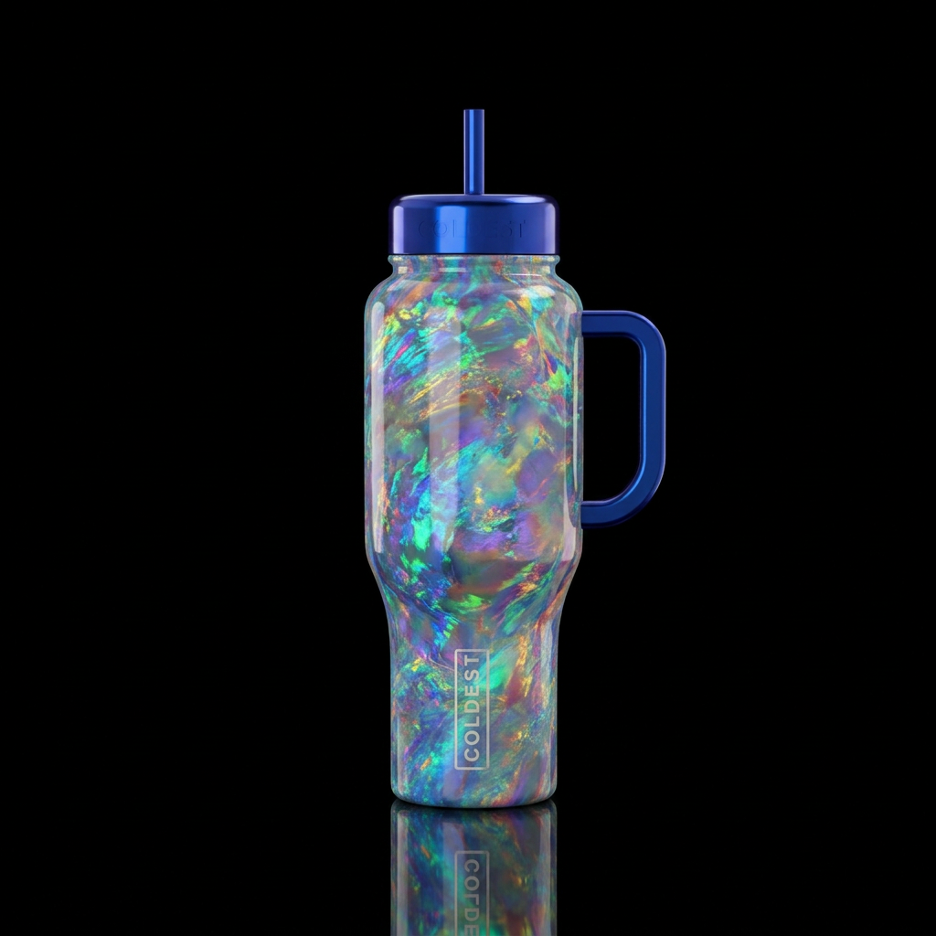 Shiny Storm water bottle design