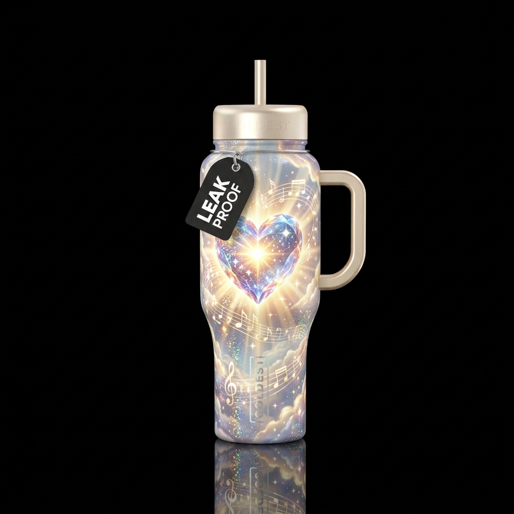a breathtaking, design full of different shades of... water bottle design
