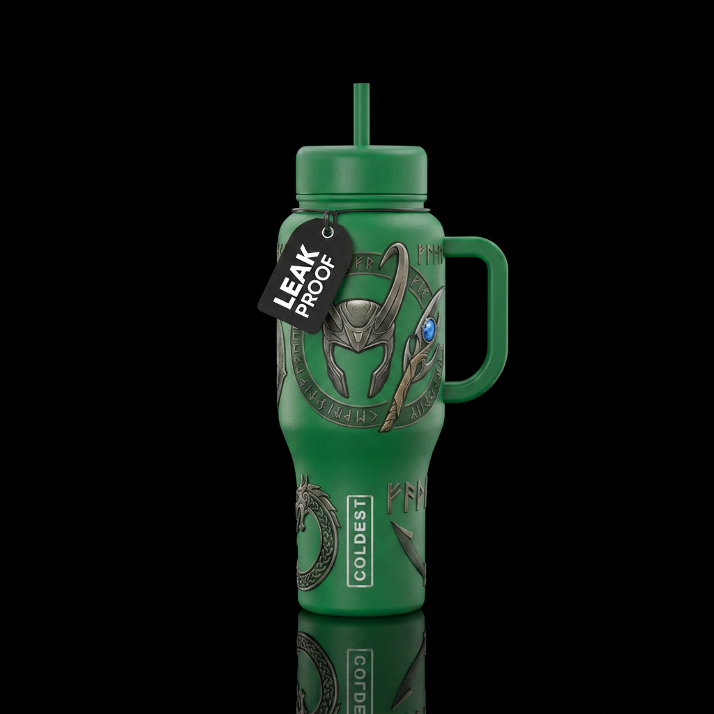 Loki water bottle design