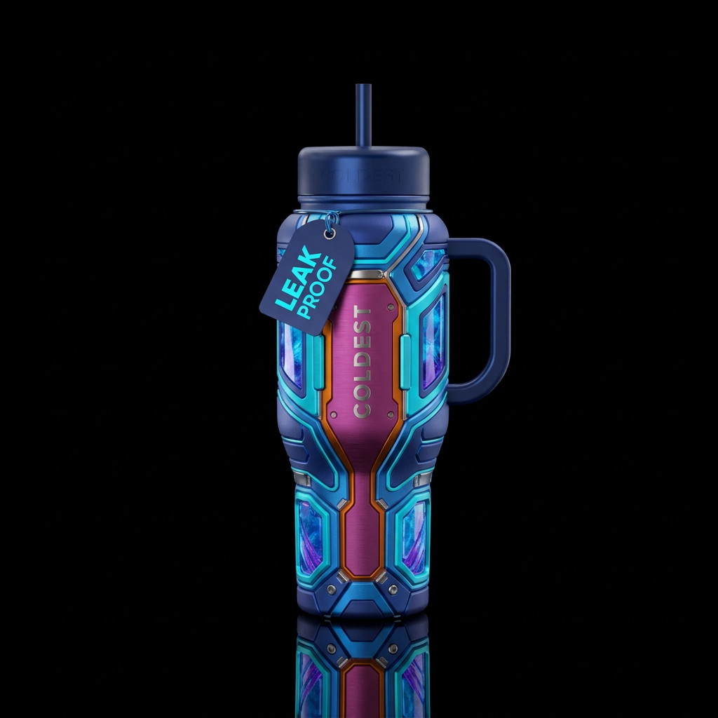 Coldest Jacket water bottle design