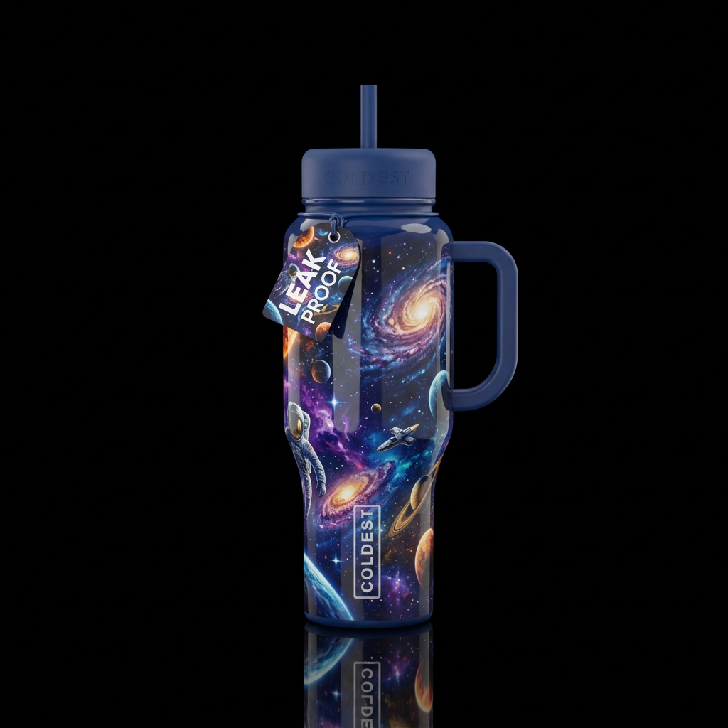 into the beyond water bottle design