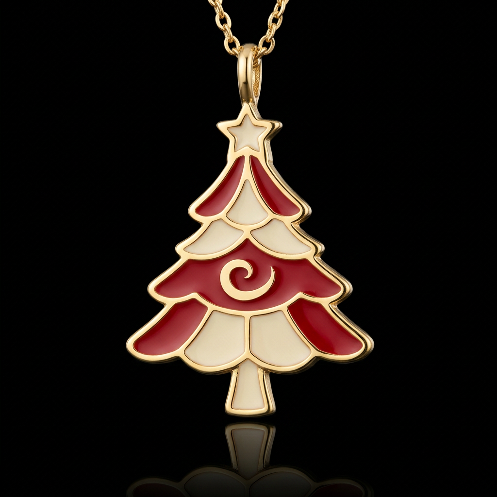 Christmas tree water bottle design