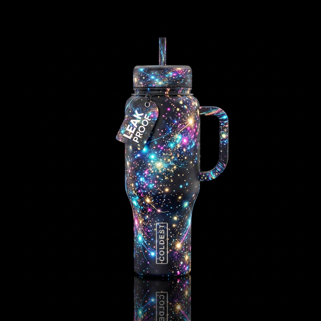Glowie sparks water bottle design
