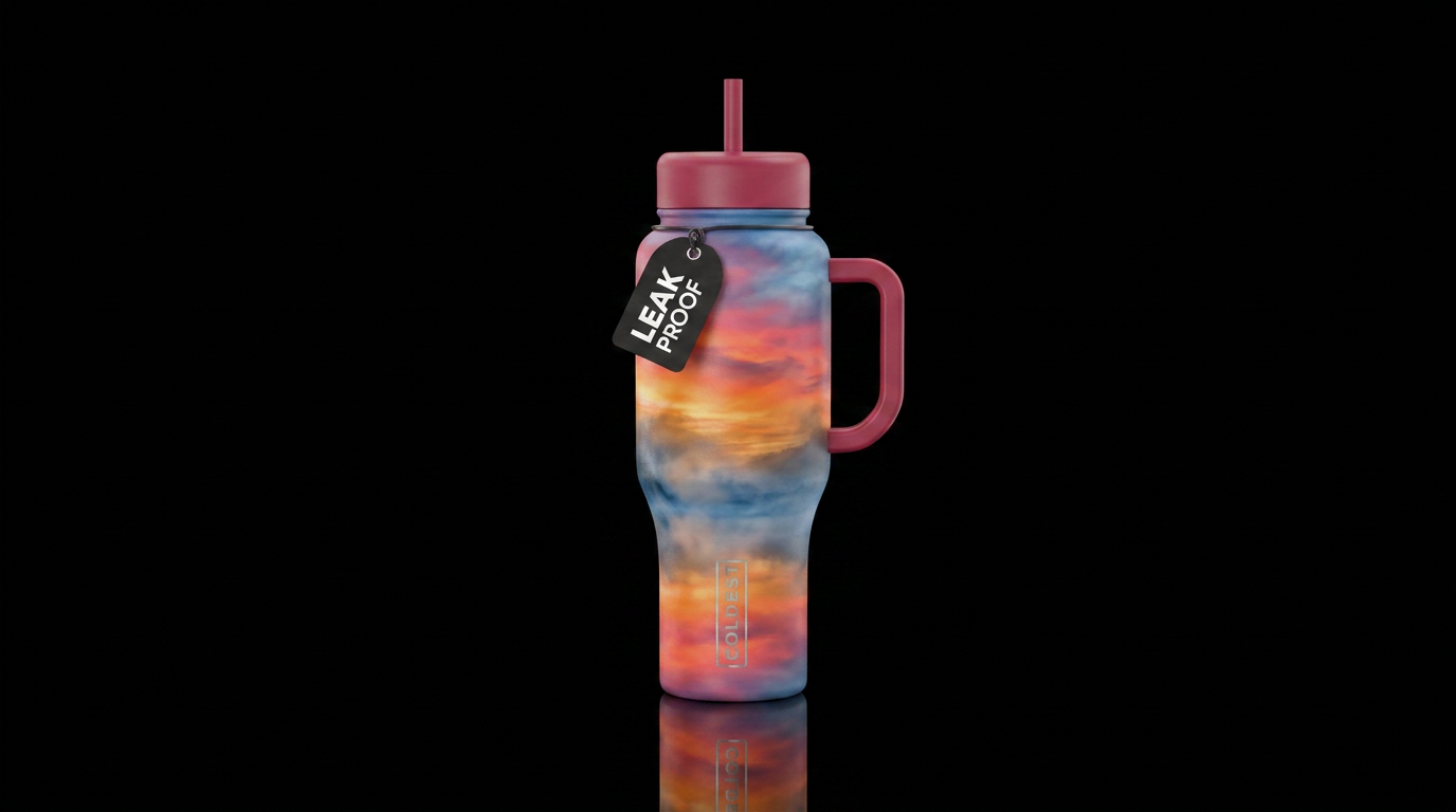 Misty Morning water bottle design