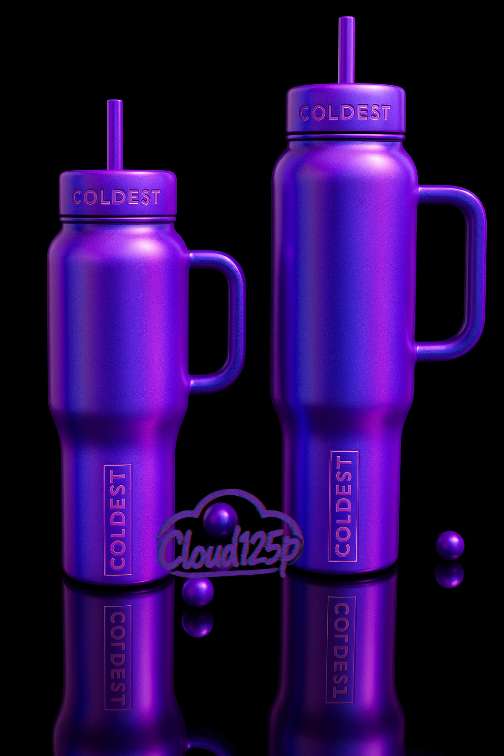 No name water bottle design