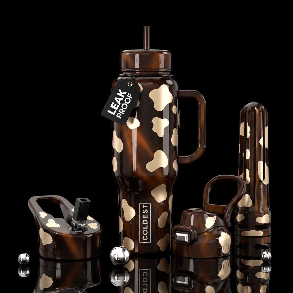 Magnetic Espresso water bottle design