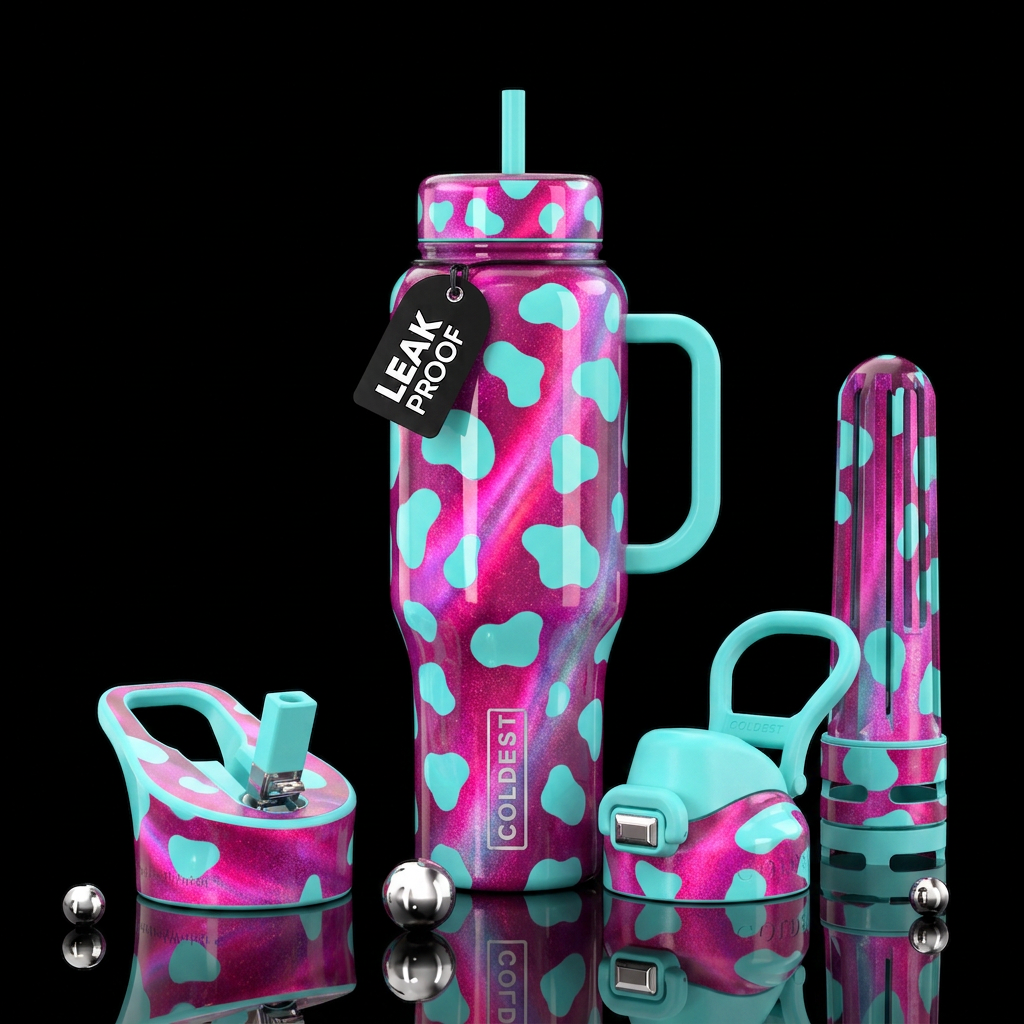 Magnetic Pop water bottle design