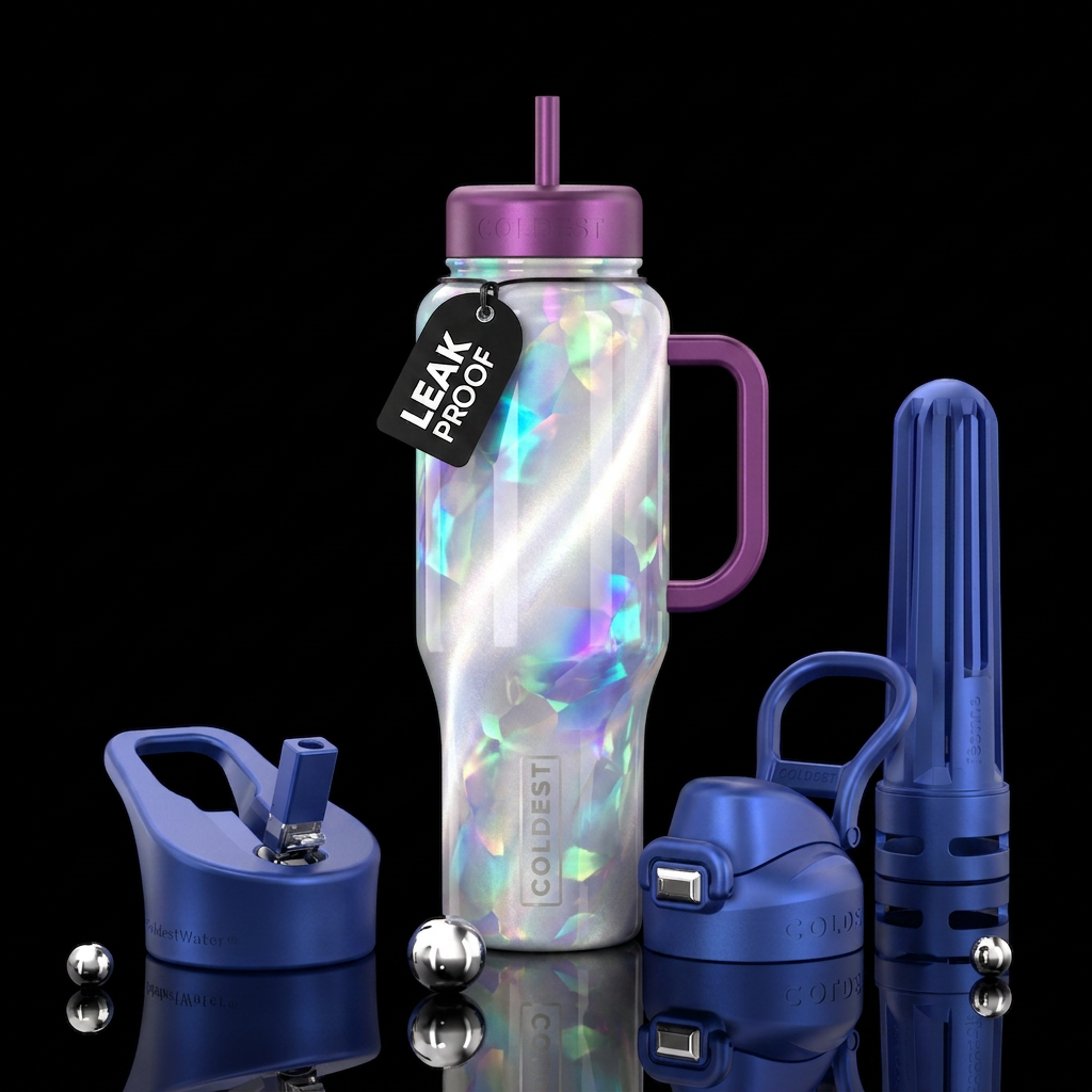 Magnetic Opal 2 water bottle design