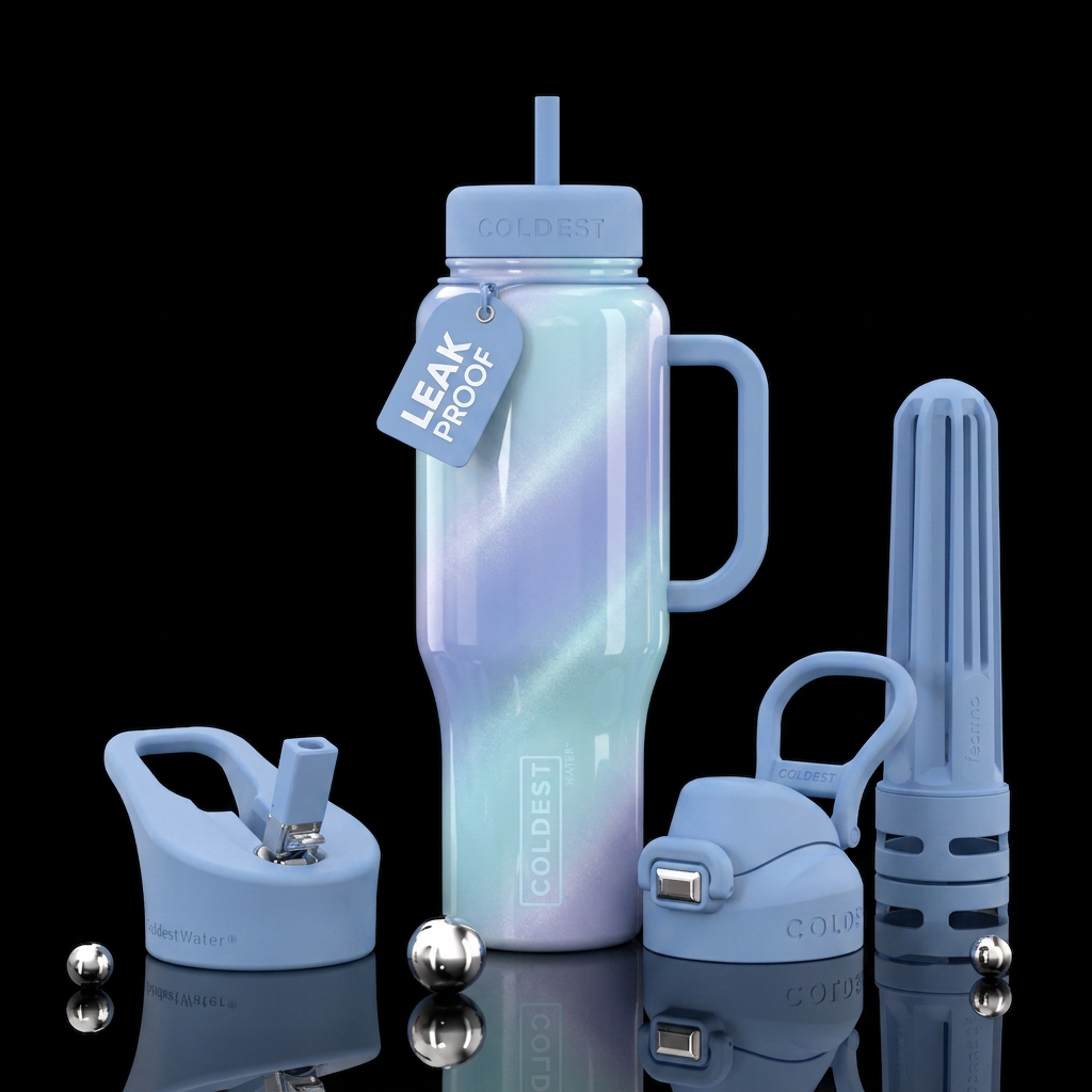 Azure Dream 2 water bottle design
