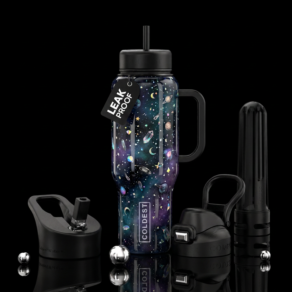 Cosmic Mix-ins water bottle design