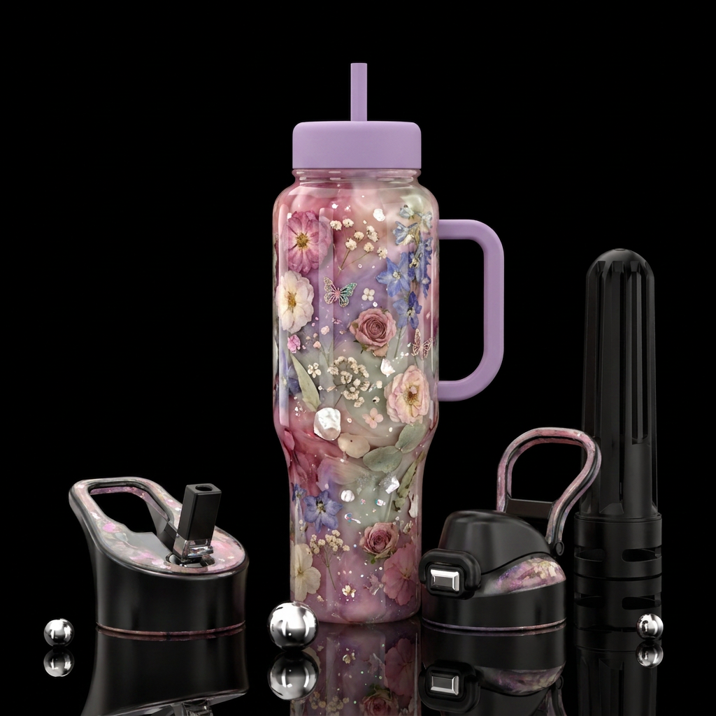 Bloom Goo 2 water bottle design