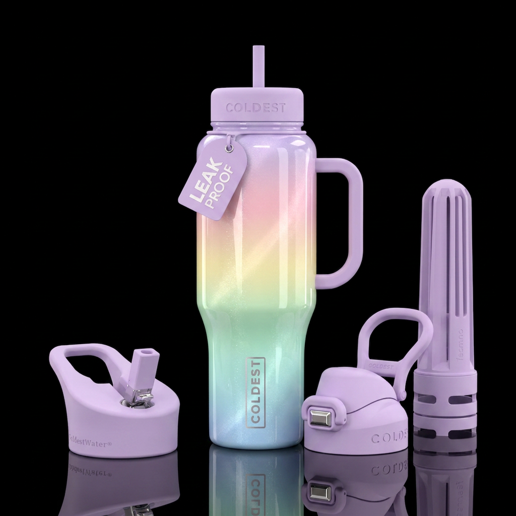 Rainbow Dream water bottle design