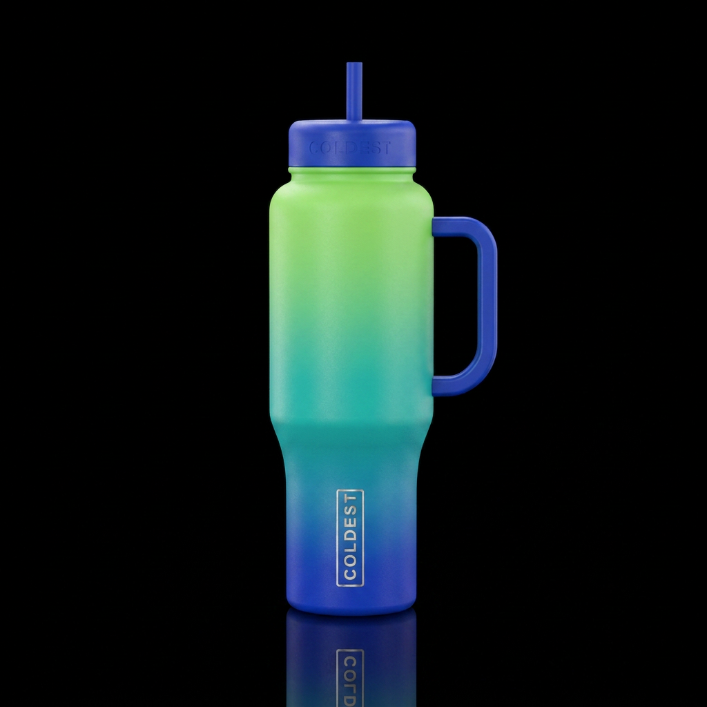 Tropical Abyss water bottle design