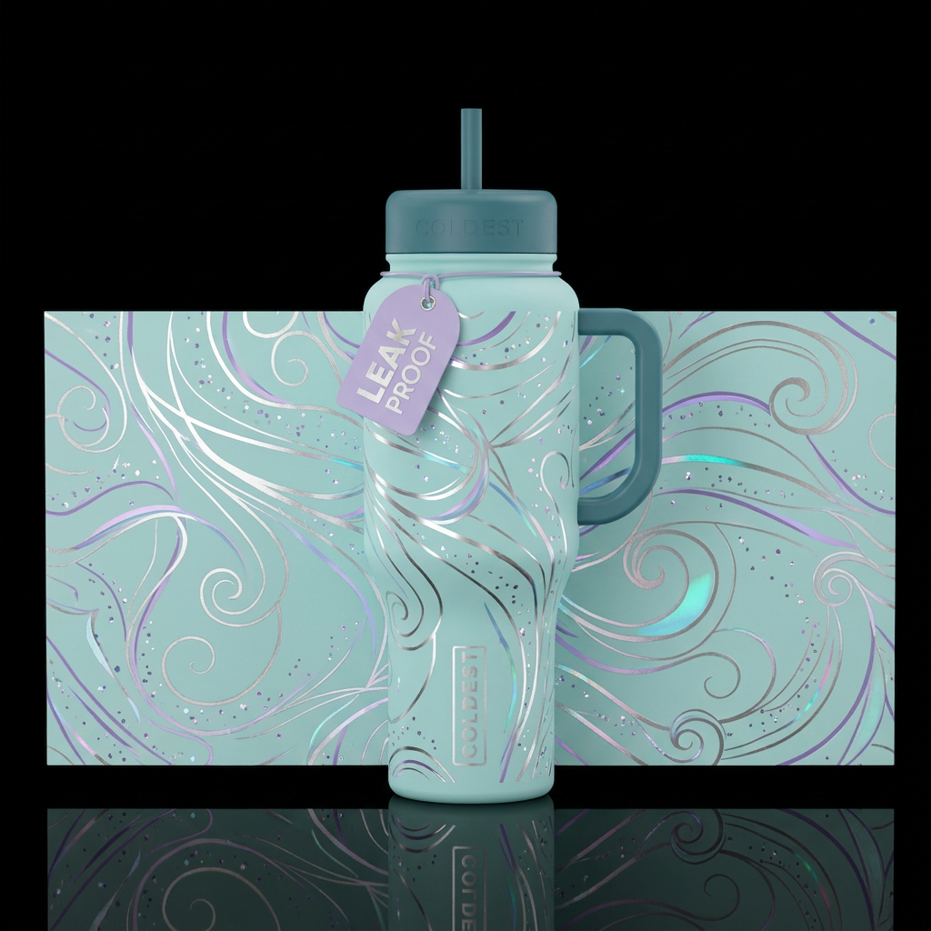 Moonlight Spring Fairy 3 water bottle design
