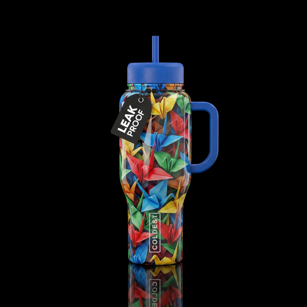 Folded Hope 2 water bottle design