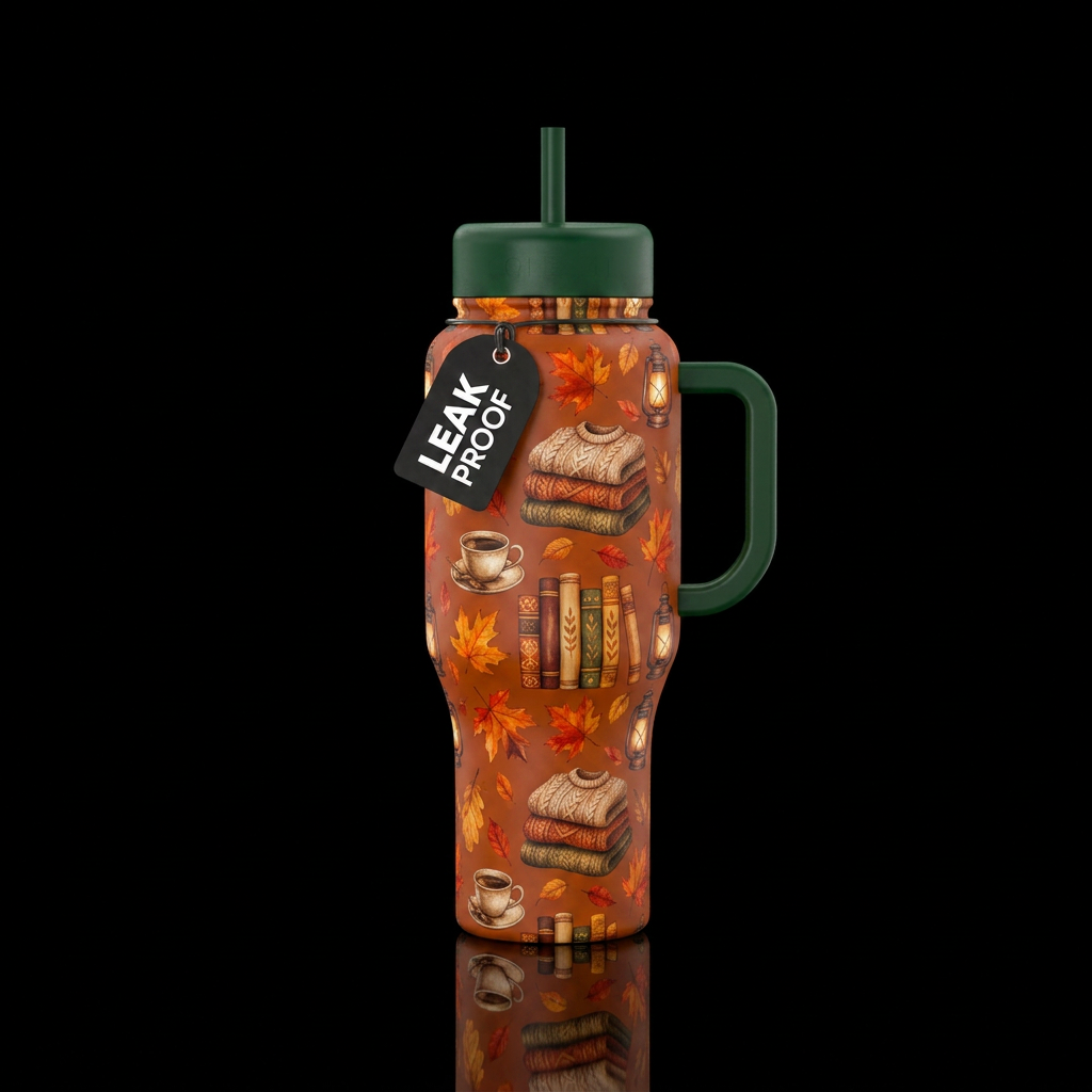 Sweater Weather water bottle design