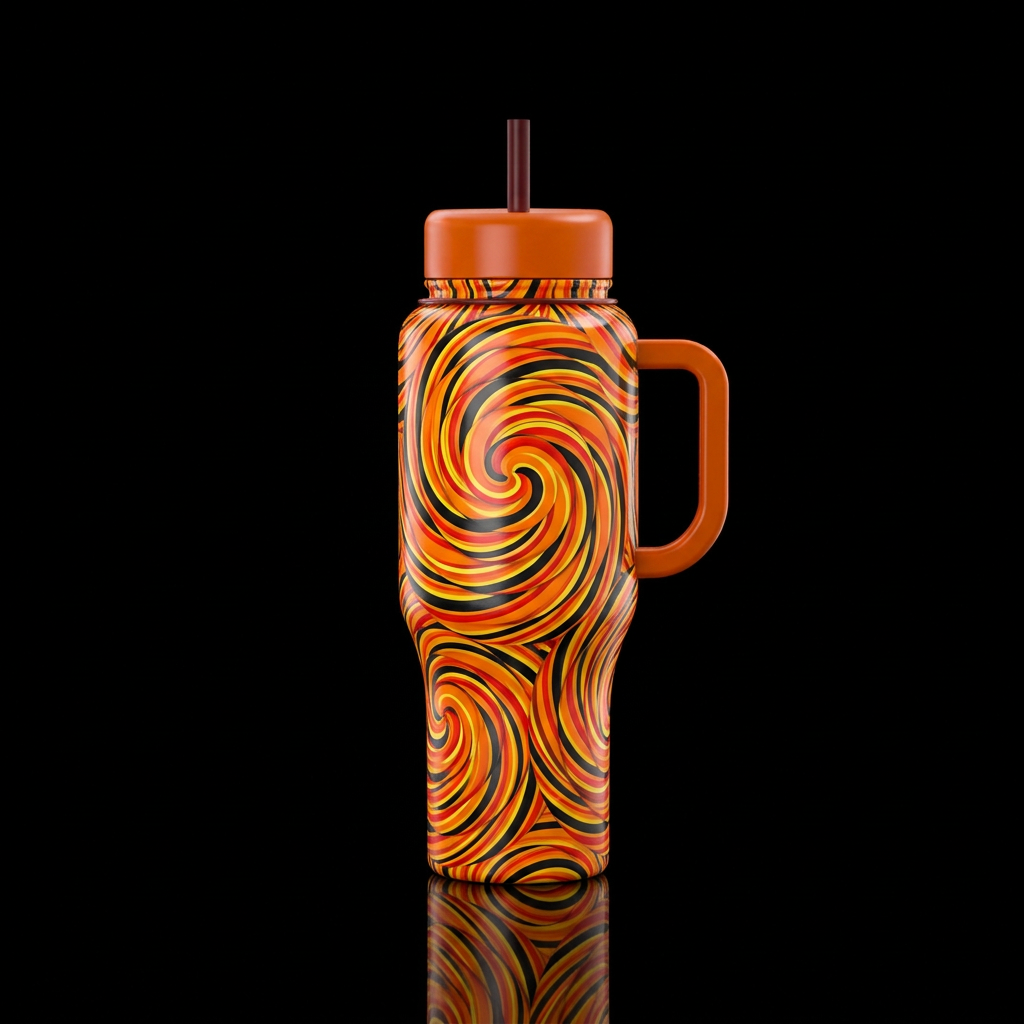 Lollipop water bottle design