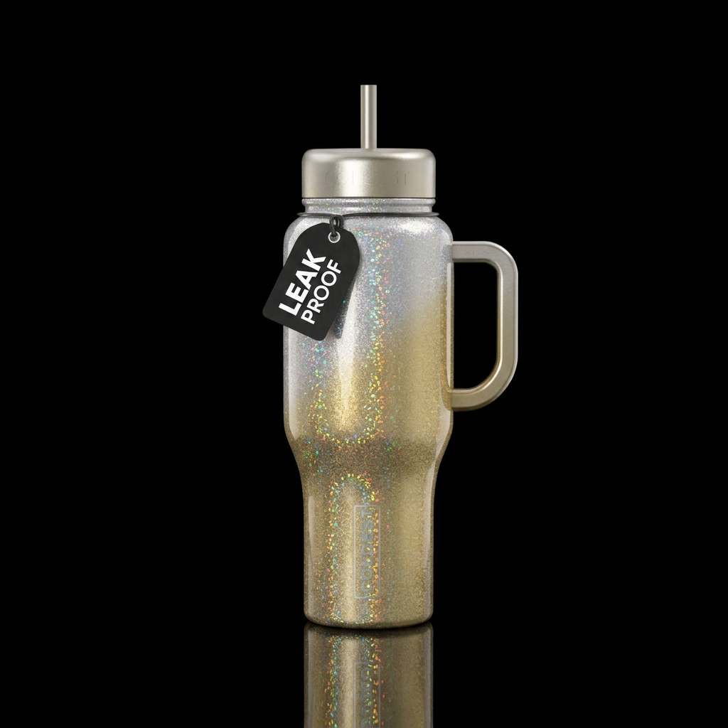 Champagne Dream water bottle design