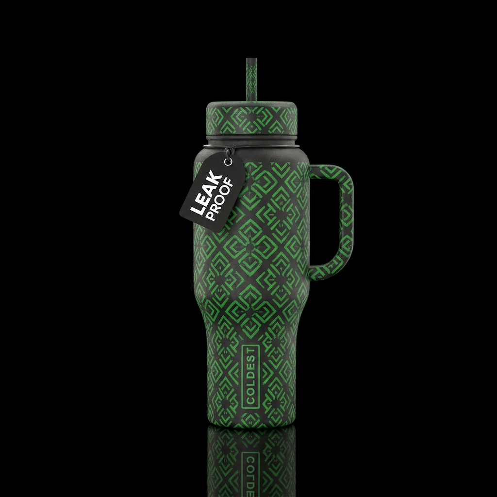 Green 2 water bottle design