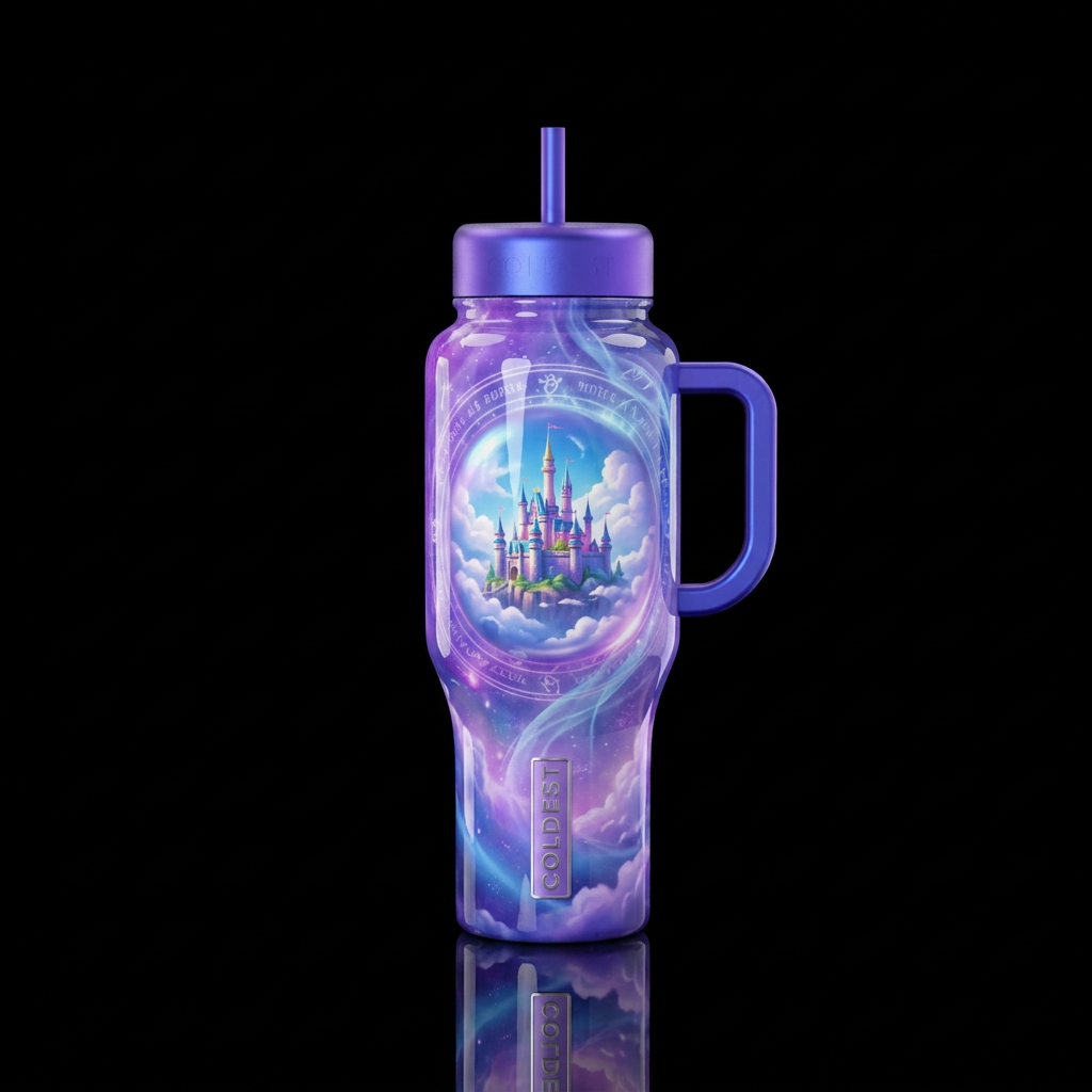 Clear Vision water bottle design