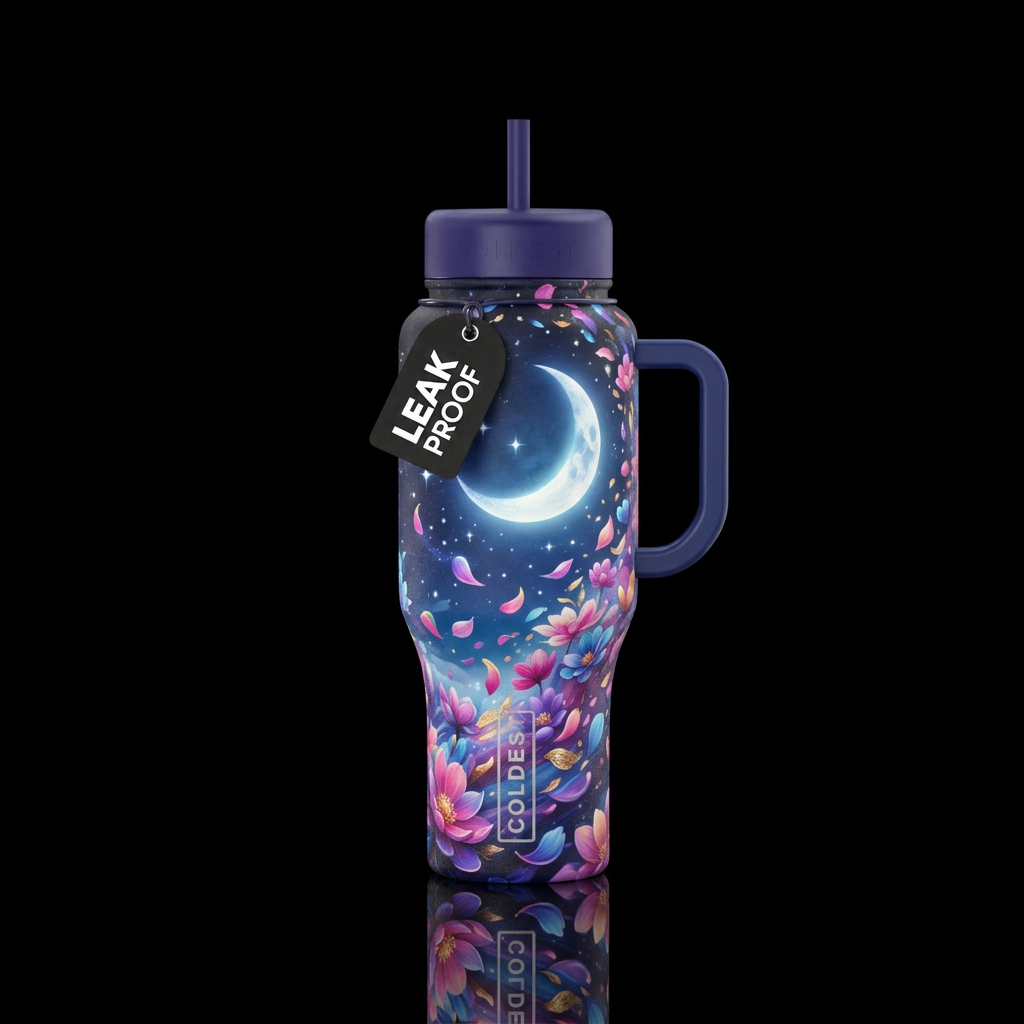 Dancing in the Moonlight 2 water bottle design