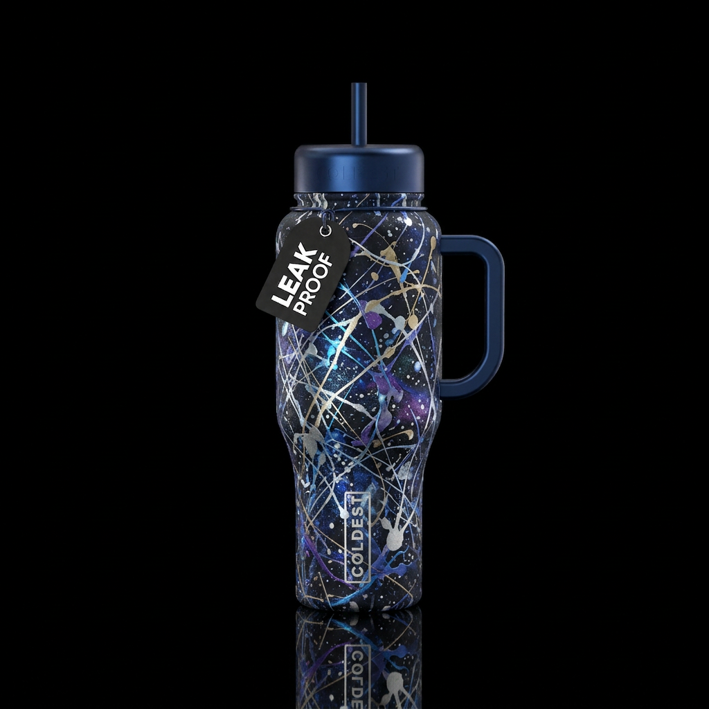 Moonlight Sonata water bottle design