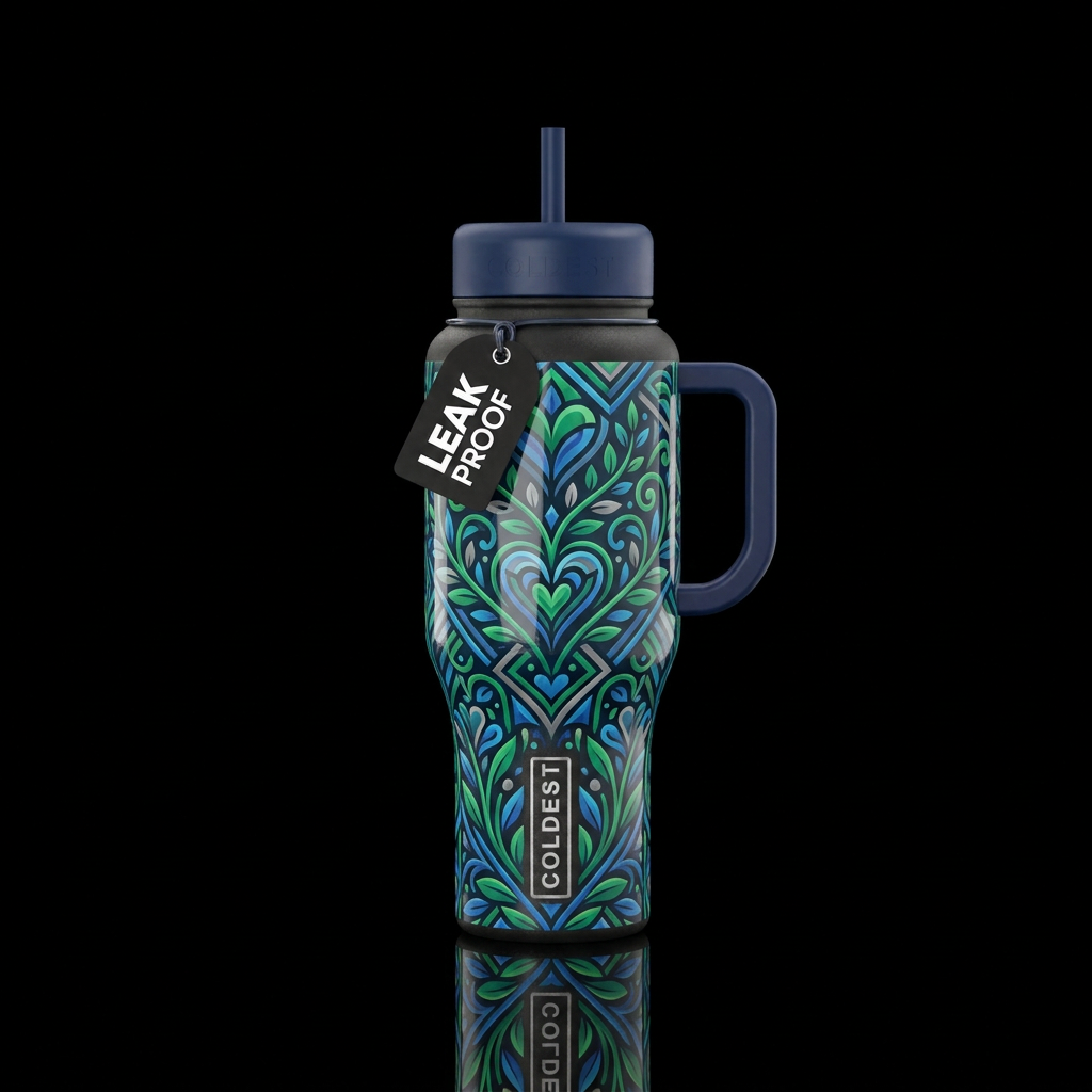 Love Garden water bottle design