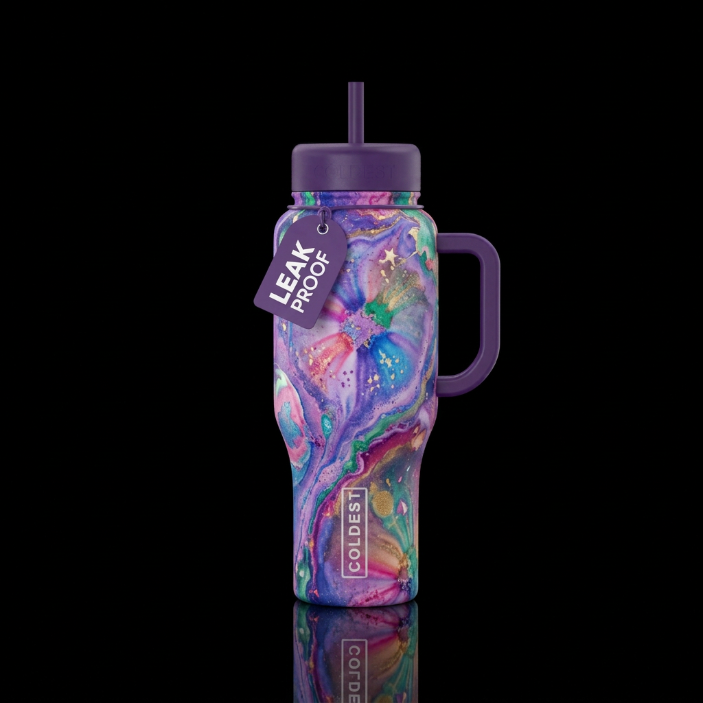 Bath bomb 2 water bottle design