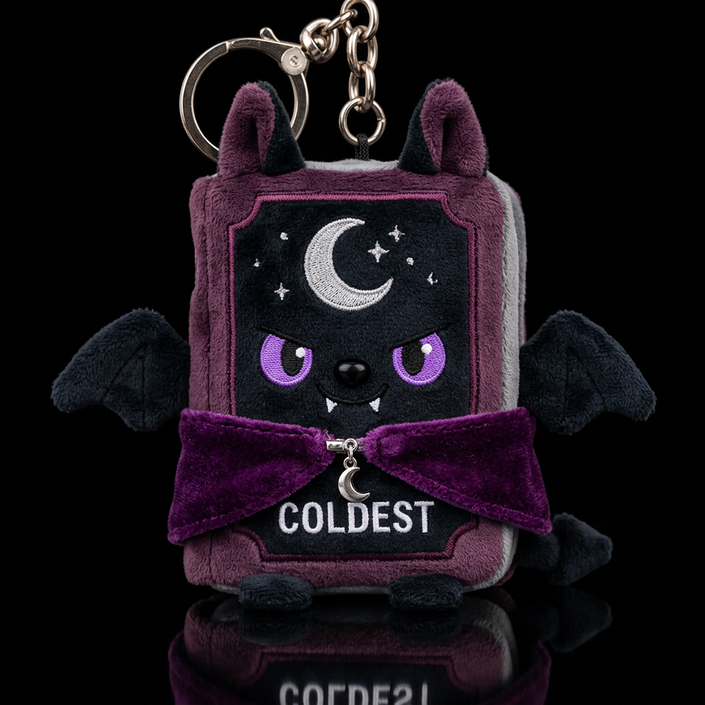 Spooky Bat water bottle design