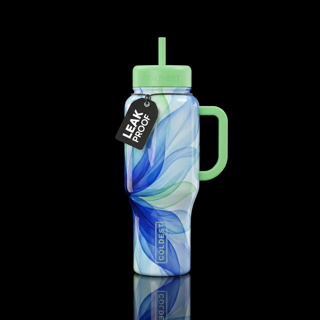 Garden Haze water bottle design