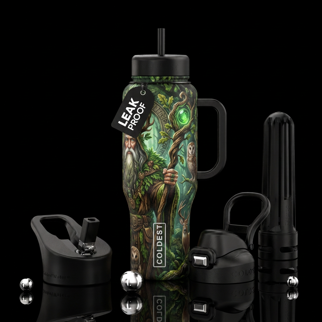 Druid water bottle design