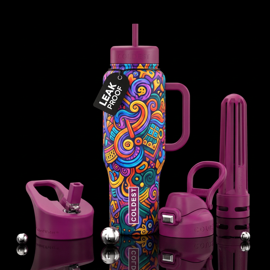 Frolic water bottle design