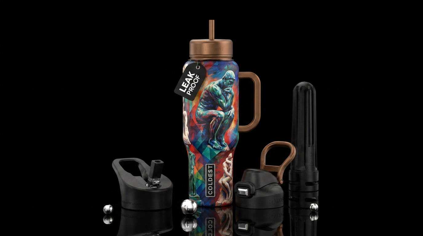 Rodin water bottle design