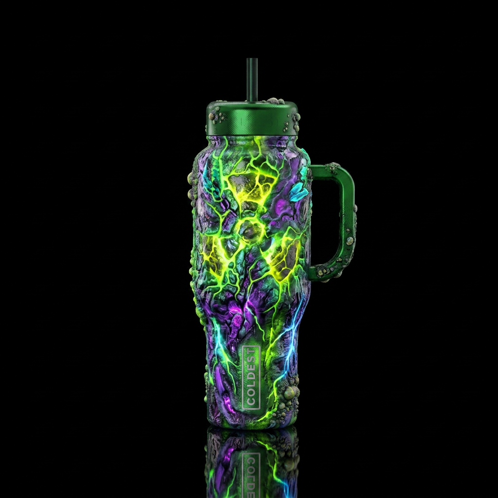 Radioactive mutation water bottle design