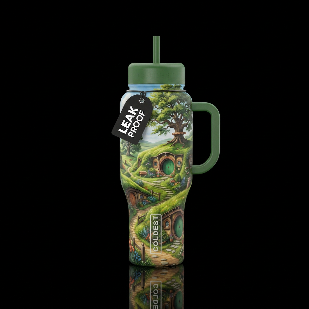 The Shire water bottle design