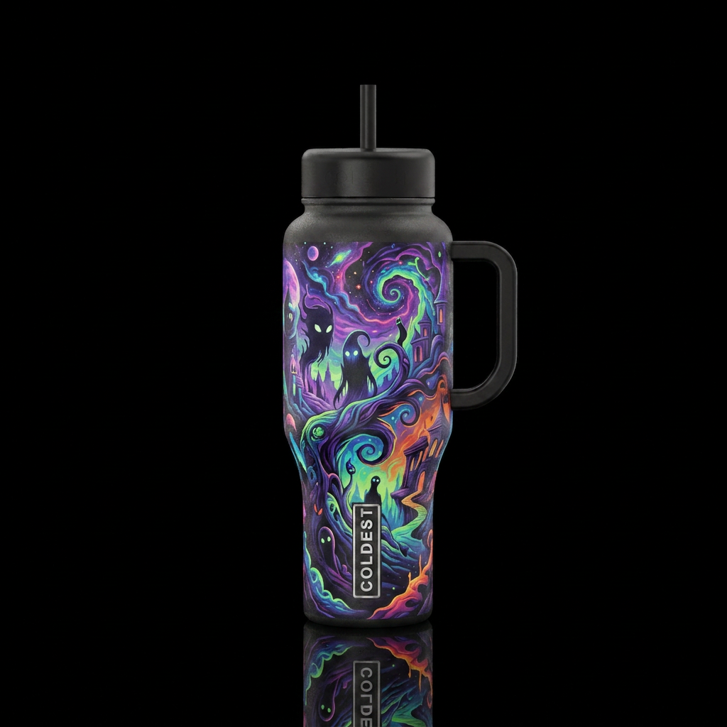 Nightmare water bottle design