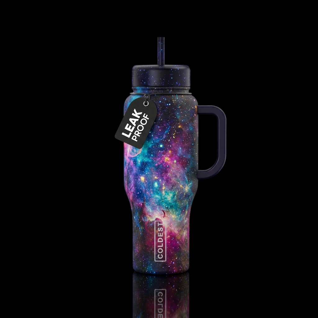 Nebula water bottle design
