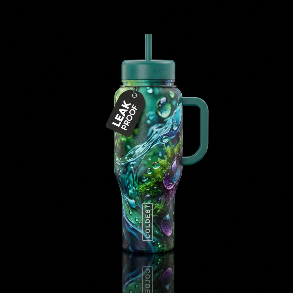 Moist water bottle design