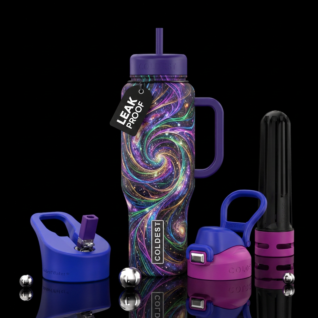 Dream weaver water bottle design
