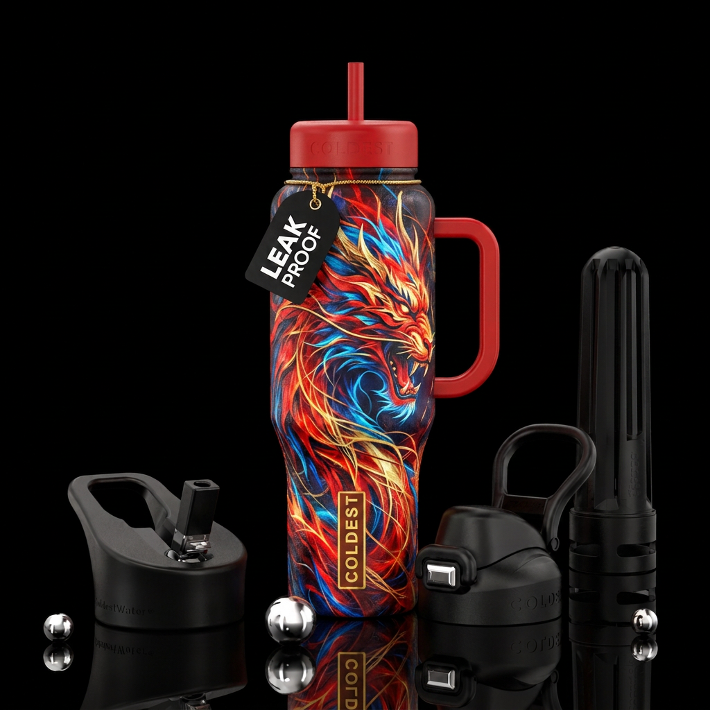 Fierce water bottle design