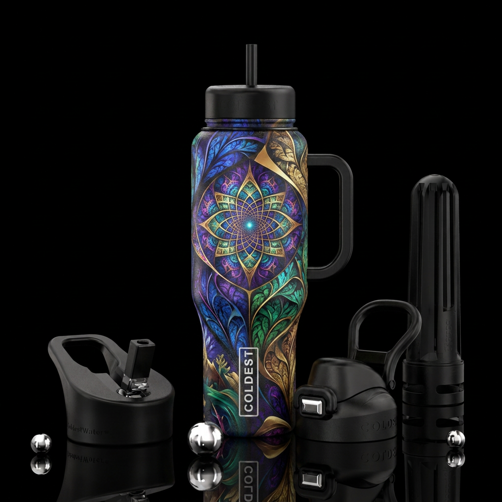 Simple classic and elegant water bottle design