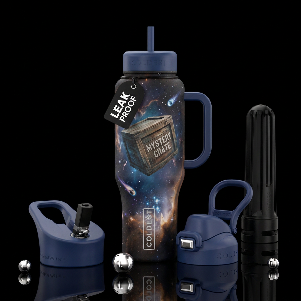 Lost mystery crate due to bad USPS delivery water bottle design