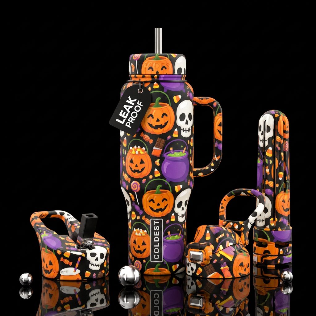Halloween buckets, Halloween candy water bottle design