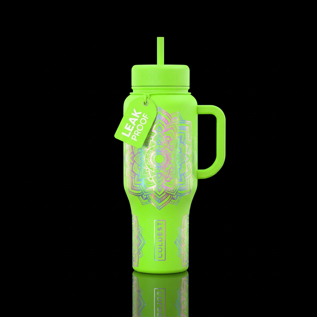Coldest Trip water bottle design
