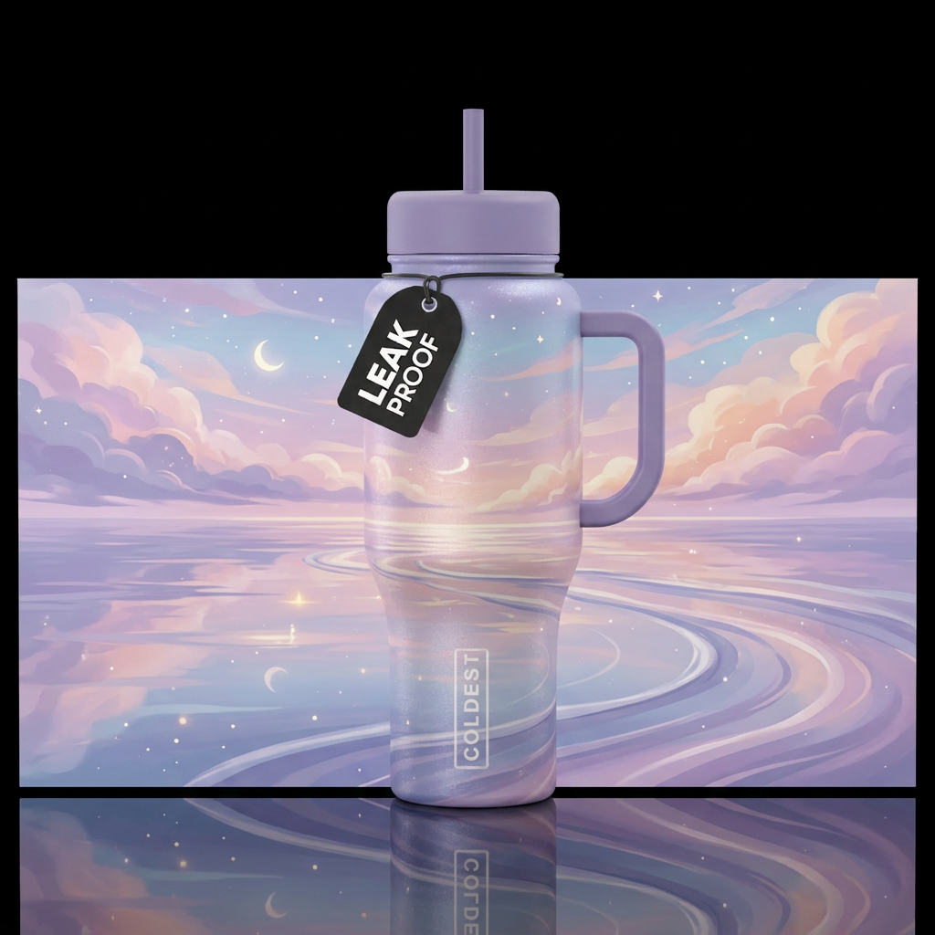 Tranquil Sea water bottle design